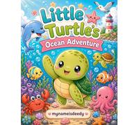 Coloring Book for Kids: The Little Turtle's ocean adventure for Kids age 4-8