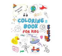 Coloring Book for Kids: Vehicle Edition: Fun and Easy Vehicle Coloring Pages for Kids Ages 3-6 | Trucks, Cars, Bikes, and More!