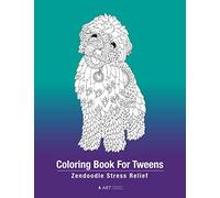 Coloring Book For Tweens: Zendoodle Stress Relief: Colouring Pages For Boys & Girls, Preteens, Ages 8-12, Detailed Zentangle Drawings For Relaxation, Calming Art Therapy Activity, Mindfulness Practice