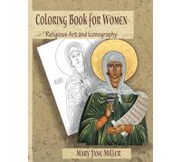 Coloring Book for Women: Religious Art and Iconography