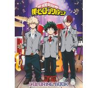 Coloring Book: Fun and Silly Adventures with your Favorite Hero's Academi Characters - Perfect for Boys