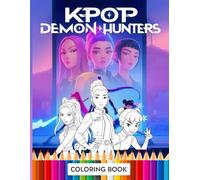 Coloring Book Inspired By KPop's: 100 Bold and Easy Pages, Large 8.5 x 11 in