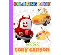 Coloring Book: JUMBO Designs Activity Book For Kids, Ages 4-8 With 50 High Quality Coloring Pages, Perfect Gift Holidays For Children