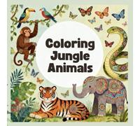 Coloring Book: Jungle Animals