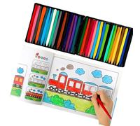 Coloring Book Kindergarten Art Thick Paper Sheets Creative Art Learning Activity for Early Childhood Development Kids Coloring Book