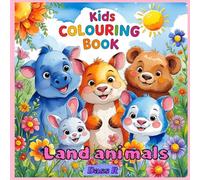 Coloring book: land animal