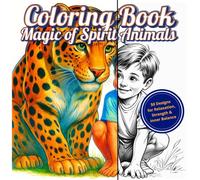 Coloring Book - Magic of Spirit Animals: 50 Designs for Relaxation, Strength & Inner Balance