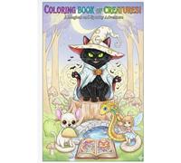 Coloring Book of Creatures!: A Magical and Spooky adventure