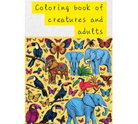 Coloring book of creatures and adults: A slightly unusual nari picture using AI