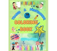 Coloring book of trades and professions
