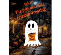 Coloring book: Pets going trick-ot-treating