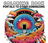 Coloring Book - Portals to Other Dimensions (Coloring Book - Fantasy and Magic)