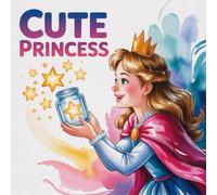Coloring Book Princess Cute for Kids Ages 2-8: Build Confidence For Kids Perfect Birthday Gift Relaxing Big Coloring Pages Family Bonding Enjoy Hours ... For Kids Perfect Birthday Gift Relaxing