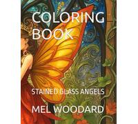 COLORING BOOK: STAINED GLASS ANGELS