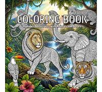Coloring Book: The ABCs of Animals & Nature: A Fun A-Z Adventure with Cute Animals and Nature for Kids Ages 3-9