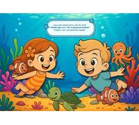 Coloring Book: “Tommy and Lily, the Clownfish Buddies”/Libro de Colorear: “Tommy y Lily, los pececitos payaso”: Learn Spanish, Aprende Inglés, while you color!
