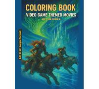 Coloring Book - Video Game Themed Movies of 1990s: Color the Golden Era of Gaming Cinema (Coloring Books)