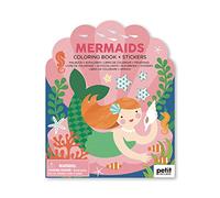 Coloring Book with Stickers Mermaids