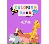 Coloring book without visual pollution