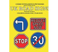 Coloring Books for 2 Year Olds (UK Road Signs)