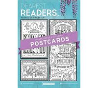 Coloring Broadway - Bridgerton Inspired Coloring Postcards (Set of 4), Dearest Reader Musical Merchandise, Printed on Matte Card Stock (5" x 7"), Perfect for a Broadway Theater Lover