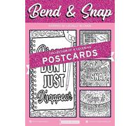 Coloring Broadway - Legally Blonde Inspired Coloring Postcards (Set of 4), Bend and Snap Musical Merchandise, Printed on Matte Card Stock (5" x 7"), Perfect for a Broadway Theater Lover