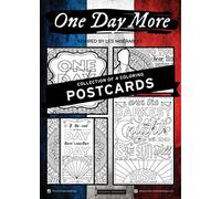 Coloring Broadway - Les Miserables inspired Coloring Postcards (Set of 4) “One Day More” Collection, Broadway Musical Merchandise, Matte Card Stock (5” x 7”), Ideal Gift for a Broadway Theater Lover