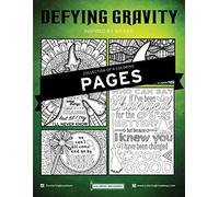 Coloring Broadway Wicked | “Defying Gravity” Collection | Coloring Pages by | Hand-Drawn Illustrations - Printed on Matte Card Stock (8 1/2” x 11) - Set of 4 Individual Pages