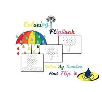 Coloring Flipbook - UMBRELLA ILLUSION: Bold and Easy, Umbrella illusion, Coloring flipbook