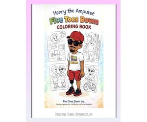 Coloring Fun with Henry The Amputee! Five Toes Down Inc.