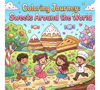 Coloring Journey: Sweets Around the World