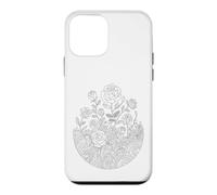 Coloring mandala roses and painting them yourself Case for iPhone 12 mini