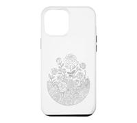 Coloring mandala roses and painting them yourself Case for iPhone 12 Pro Max