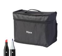 Coloring Markers for Adults - Double Tip Pens - Art Supplies Kit, Painting Pens with Storage Bag for Adults Artists, School, Travel and Scrapbooking