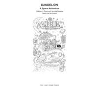 Coloring page for the book *Dandelion: Space Adventures*