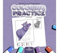 Coloring Practice Workbook - Learn Where to Place Shadows and Highlights - Animals: PDF Download Included