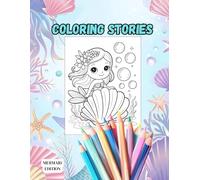 Coloring Stories: Mermaids and their aquatic world