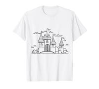 Coloring the Castle and Painting it Yourself Value Graphic T-Shirt