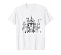 Coloring the Castle and Painting it Yourself Value Graphic T-Shirt