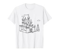 Coloring the Castle and Painting it Yourself Value Graphic T-Shirt