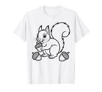 Coloring the Squirrel Yourself Value Graphic T-Shirt