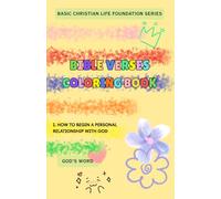 Coloring Verse: Simple coloring verses book for all ages with flowers and animals, also comes with code of worship songs.