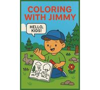 Coloring with Jimmy: Fun and easy animal coloring page for ages 3-7