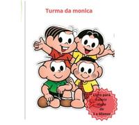 colorir turma da monica