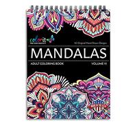 ColorIt: Mandalas to Color - 50 Original Drawings and Anti-Stress Patterns for Premium Adult Coloring Book (Volume VI)