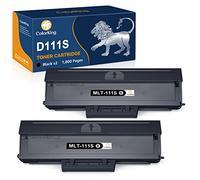 ColorKing Compatible Toner Cartridge Replacement for Samsung MLT-D111S D111L MLTD111S for Samsung Xpress M2026W M2026 M2070W M2070 M2020 M2020W M2022W M2022 M2070FW M2070F M2078W M2078 (Black, 2Pack)