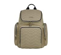 Colorland Georgia Baby Diaper Backpack Lightweight Large Opening Bag with Changing Mat and Insulated Pockets,Khaki