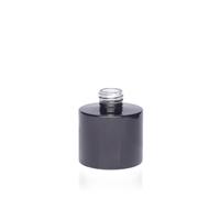 Colorlites - 100ml Gloss Black Glass Round Diffuser Bottle Default Title