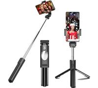 COLORLIZARD Selfie Stick Tripod with Remote, Bluetooth Phone Tripod,Compatible with iPhone, GoPro, Android Phone