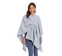 colornival Shawl Wraps for Women, Elegant Knitted Cape Open Front Poncho Scarf Blanket Cardigan Coat for Spring, Autumn, and Winter